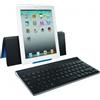 LOGITECH Tastiera per tablet Logitech, compatibile con iPad, colore nero, modello mini, layout QWERTZ (svizzero), con connessione Bluetooth