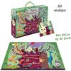 Rebo albero pieno di animali - libro + puzzle