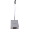 LMP Adattatore LMP da USB-C a VGA, da USB-C 3.1 a VGA, custodia in alluminio, argento.