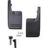 Volkswagen 2H0075101B Parafango posteriore Amarok, senza estensione passaruota, nero,