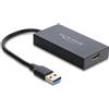 Delock Adattatore USB di tipo A a HDMI, per trasmissione video e audio 4K, compatibile con PC e notebook