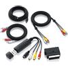 CSL Adattatore USB per acquisizione video con ingressi S-Video, composito e RCA (cinch), compatibile con formati PAL e NTSC, incluso adattatore Scart. Permette di digitalizzare videocassette VHS e filmati da videocamera. Convertitore video per PC, …