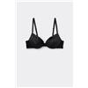 Tezenis Reggiseno Super Push-up Los Angeles Romantic Velvet Donna Nero