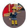 amscan Lampion - Pompiere Sam, decorazione per compleanno e feste, 25 cm, stampa su entrambi i lati, motivo: vigili del fuoco Fireman per bambini, decorazione di compleanno