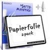 IPROKKO [2 pezzi] Like Paper Pellicola compatibile con iPad Air 3 da 10,5 pollici, 3° genere (2019) e iPad Pro 10,5 (2017), pellicola protettiva per schermo in carta, per disegno, scrittura, appunti