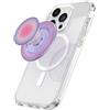 PopSockets Impugnatura MagSafe per Telefono, Supporto Magnetico- Aura | Rimovibile, per Kindle / Android / iPhone, con magnete, viola, Aura, telefono e accessori elettronici