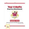 Coordination Group Publications Ltd (CGP New CGP KS2 Maths Workbook - Year 4 Summer Term (extra practice for the White Rose scheme)