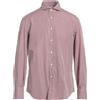 BRUNELLO CUCINELLI - Camicia a quadri - Bordeaux