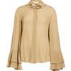 CHLOÉ - Camicie e bluse in seta - Khaki