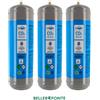 Swan Bombola Co2 1200 gr usa e getta attacco M11x1 per erogatori acqua frizzante 3 Bombole