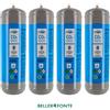 Swan Bombola Co2 1200 gr usa e getta attacco M11x1 per erogatori acqua frizzante 4 Bombole