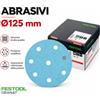 Festool Disco carta abrasiva VOC velcro 8 fori Ø 125mm - Festool®
