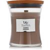 WoodWick Spiced Blackberry Candela profumata 275 g tipo Cashmere