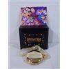 Broccoli Orologio da tasca Lucky Star con card broccoli anime merce mai usata da...