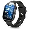 Naokot Smartwatch Naokot 1.83 Nero Bluetooth 6.0 Messaggio di Chiamata IP68...