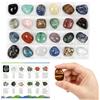 Orientrea pietre burattate, cristalli, collezione di minerali, pietre naturali, set cri...