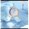 Sanrio Portachiavi in miniatura Sanrio Cinnamon Roll Blue Glitter accessorio in...