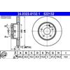 ATE 2x Disco freno ventilato 24.0322-0132.1 ATE per MERCEDES-BENZ CLASSE C