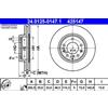 ATE 2x Disco freno ventilato 24.0125-0147.1 ATE per MAZDA 6 Hatchback 6 Tre volumi