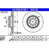 ATE 2x Disco freno ventilato 24.0322-0152.1 ATE per AUDI VW SEAT