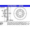ATE 2x Disco freno ventilato 24.0122-0185.1 ATE per TOYOTA LAND CRUISER 90