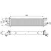 Valeo Radiatore 701249 VALEO per FORD C-MAX II FOCUS III Tre volumi FOCUS III KUGA II