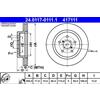 ATE 2x Disco freno ventilato 24.0117-0111.1 ATE per SUBARU OUTBACK LEGACY VI LEVORG