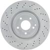 Bosch 2x Disco freno forato 0 986 479 651 BOSCH per MERCEDES-BENZ CLASSE C CLK SLK