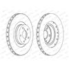 Ferodo 2x Disco freno ventilato DDF1175C FERODO per SUBARU TOYOTA