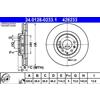 ATE 2x Disco freno ventilato 24.0128-0233.1 ATE per MAZDA CX-7 CX-9