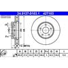 ATE 2x Disco freno ventilato 24.0127-0103.1 ATE per FORD FOCUS IV FOCUS IV Turnier