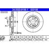 ATE 2x Disco freno ventilato 24.0322-0150.1 ATE per AUDI SKODA VW SEAT