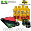 Bardahl - HIFLO Tagliando KAWASAKI Z 900 RS 2018-2023 / Kit Olio Bardahl XTC 10W40 Filtri Z900