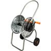Carrello Avvolgitubo Manuale 50 mt in Acciaio Zincato 306IT Agrati