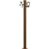 Fontana da Giardino con Doppio Rubinetto Belfer 42/SRR Ruggine