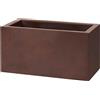 Vaso 80x40x40 cm in Resina Schio Cassa Maxi Bronzo
