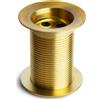 Piletta per Fontana da Giardino da 11/4 in Ottone Lucido con Tappo