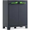 Armadio 2 ripiani 80x44x100 cm Keter Moby Basso XL Antracite