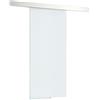 Porta Scorrevole Vetrata 210x75 cm Trasparente