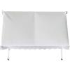 Tenda da Sole 3x2,5m Tessuto Poliestere Kraus Geranio Ecrù