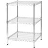 Scaffale 3 Ripiani 60x60x90 cm in Metallo Cromato Tosini