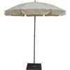 Ombrellone da Giardino Ø2 m Palo Ø33 mm in Acciaio Maffei Borgo Ecru