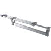 Appendiabiti Estraibile per Armadio 35 cm in Alluminio e Plastica Emuca Anodizzato Opaco