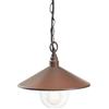 Lampada a Sospensione da Esterno in Alluminio Sovil Spectre Corten
