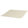 Telo di Ricambio per Pergola da Giardino 2.5x3 m con 8 Fori di Drenaggio 297x243 cm in Poliestere Beige