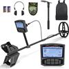 Metal Detector Professionale con 5 Modalità IP68 e Display LCD