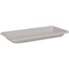 Sottovaso Rettangolare per Vaso a Cassettone Tikal Saucer Cloud 96x41 cm in Plastica Grigio Chiaro