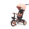 Passeggino Triciclo per Bambini 1-3 Anni Trico Luxury Gold 7 Modalità di Guida Rosa