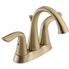 Delta Lahara Two Handle Centerset Lavatory Faucet, Champagne Bronze, 5.00 x 10.50 x 5.00 inches