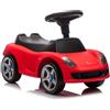 Sport1 Macchina Cavalcabile per Bambini Porsche Carrera GT Rosso con Luci LED